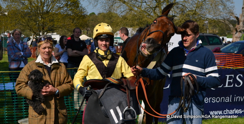 Harry Skelton was leading up and he was astounded that he didn't win best turned out!