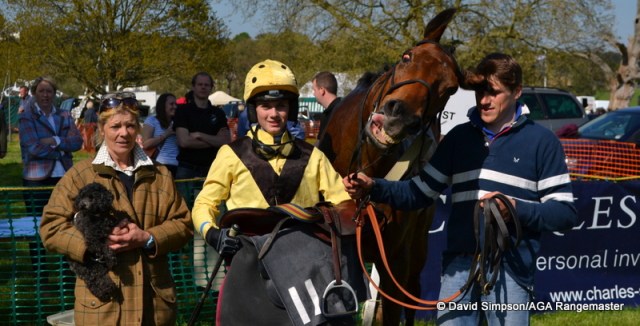 Harry Skelton was leading up and he was astounded that he didn't win best turned out!
