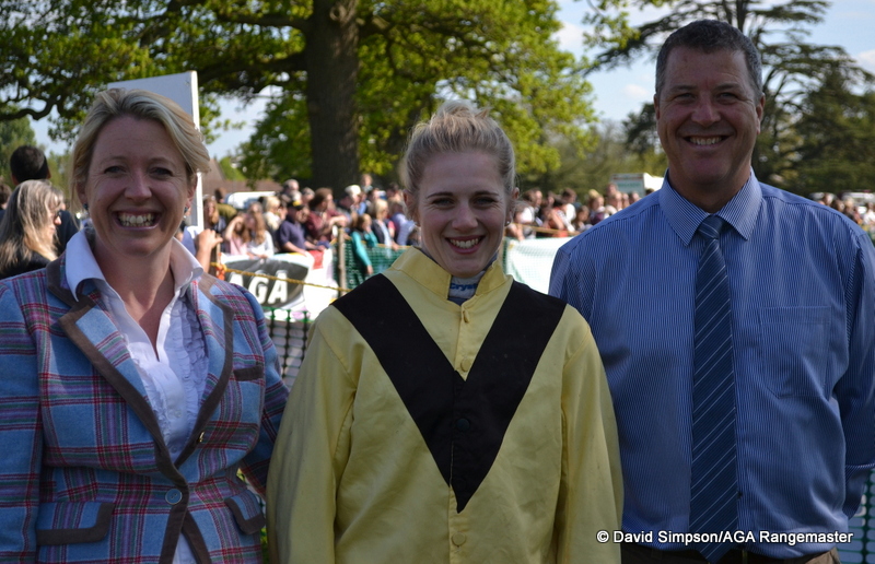L-R: Great British Bake Off Finalist, Miranda Gore Browne, Bridget Andrews & Richard Lawrence