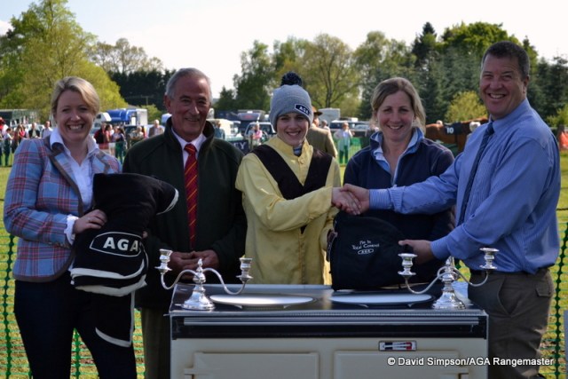 Very happy connections receive lovely AGA mementoes!