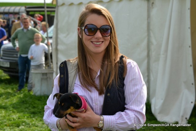 Annie Dalton was knocked unconscious at Cheltenham earlier in the week and she's out for a while, but she looked radiant today