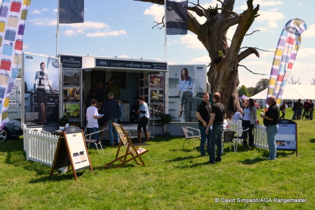 The impressive AGA show trailer fitted in a treat 