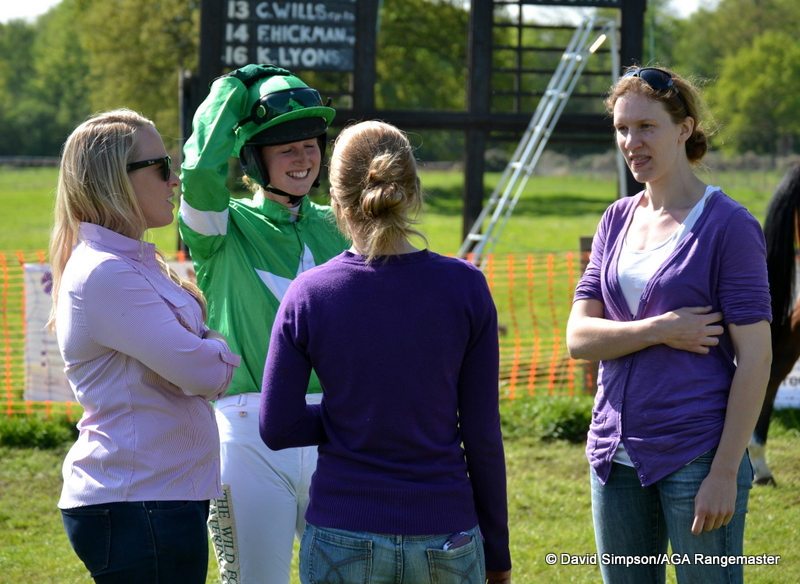 Hannah Jones will be wearing an AGA hat next time you see her photo on my blog!