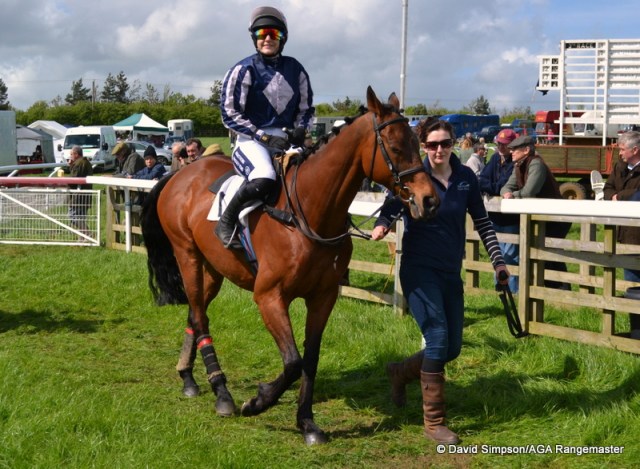 Pre-race smile from Jacqueline