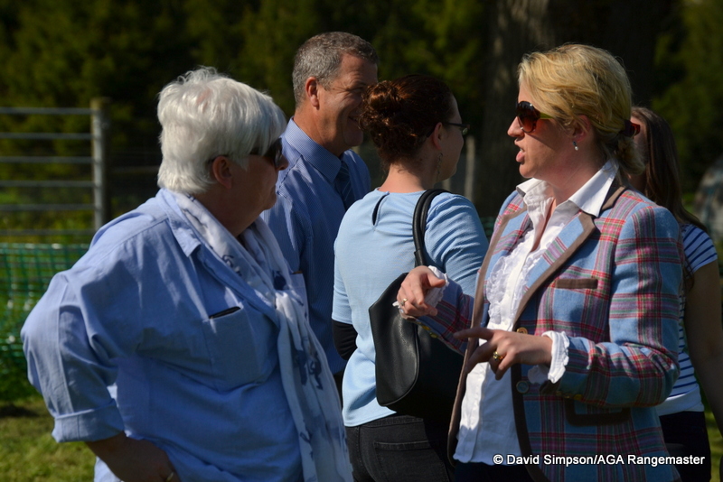 Mrs S and Miranda were swapping baking tips in the paddock
