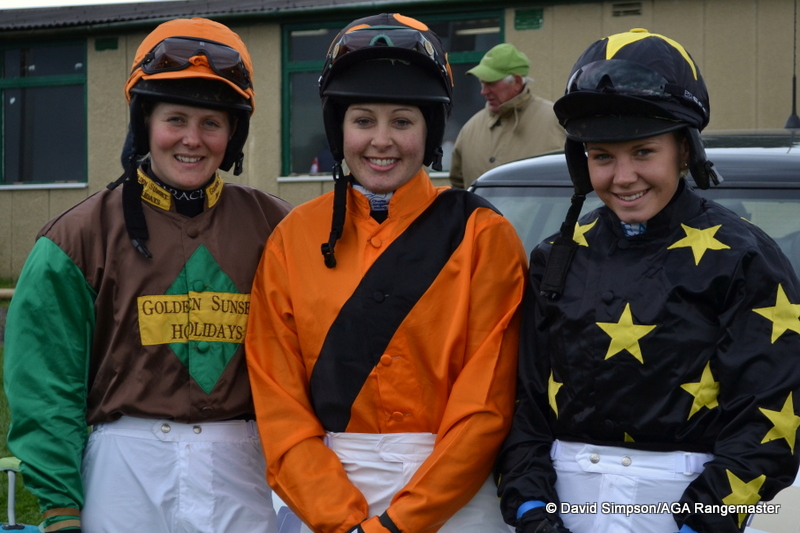 AGA girls! Jane Williams, Claire Hart and Katy Ayres