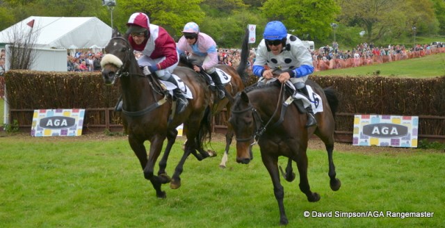 Action from the Mens Open