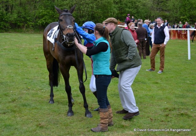A leg up for Mrs Rucker