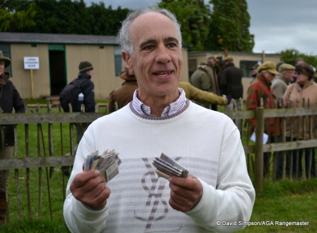 Joe gets his wad out!