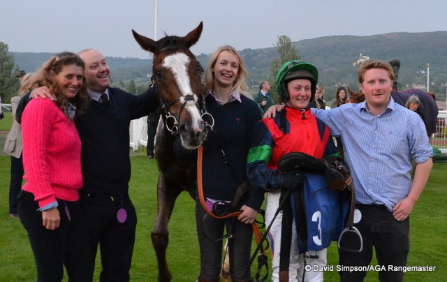 It's not an AGA race this time but Ockey and Catherine have done it again, this time at Cheltenham!