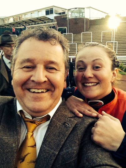 Cheltenham selfie with the AGA man!