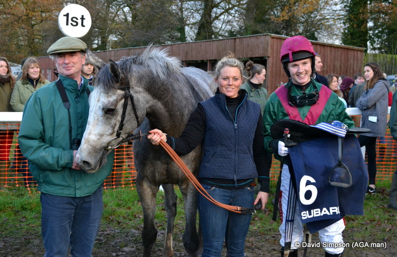 A double on the day for Nick Wright and his son, Archie, and Subaru must be chuffed with their first qualifier!