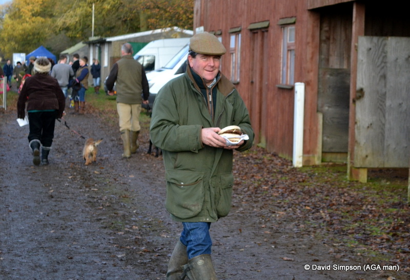 Mr Fuller on the burger run