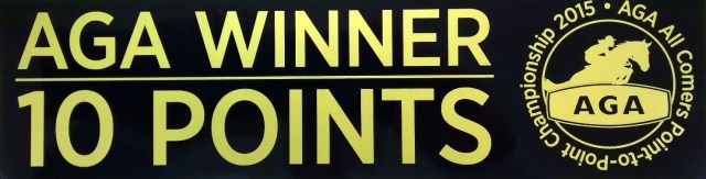 Win a race at an AGA All Comers Championship meeting and you get one of these!