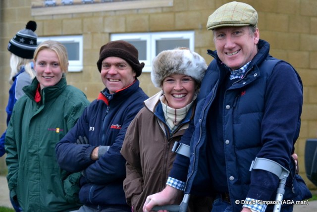 Double points for the AGA man for this photo (so I'm told), firstly for getting a photo of Phil York, and secondly as he is smiling (not my words Phil)