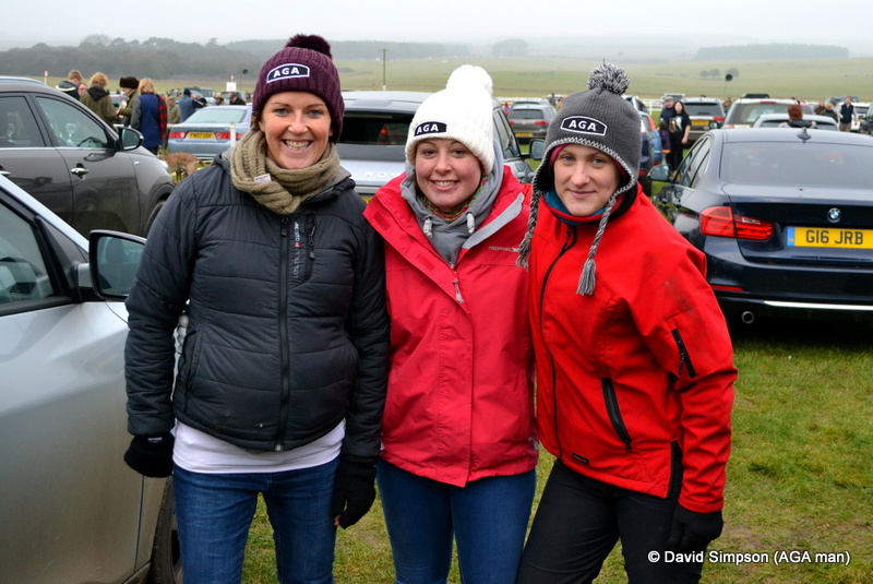L-R: Clare Gundry, Claire Hart and Hayley Finlay