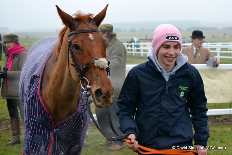 Chris Barber wouldn't swap his pink AGA hat for any other colour