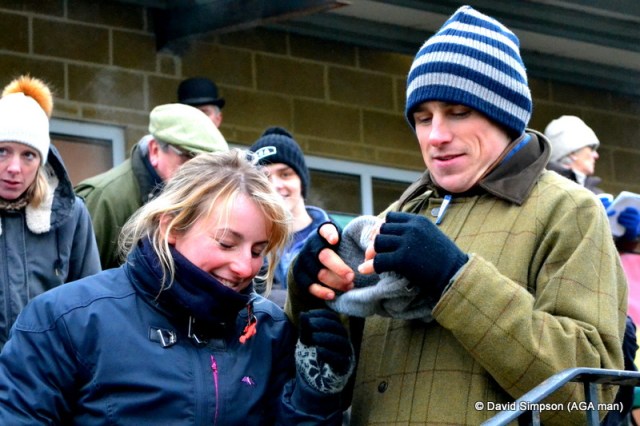 Hannah Watson and Harry Skelton - there is another version of this photo which has yet to see the light of day...