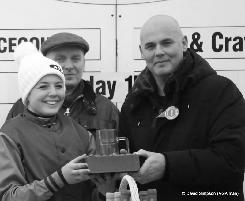 Page added to her AGA hat collection, although I think mum had claimed it by the end of the day!