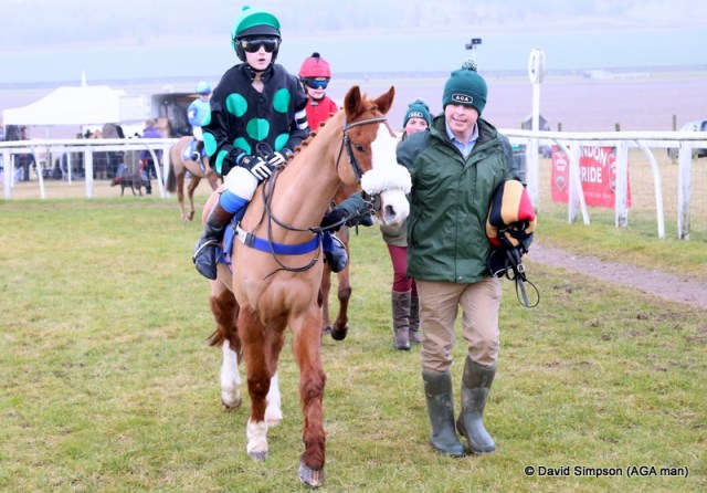 Pony racing and AGA hats, a great mix