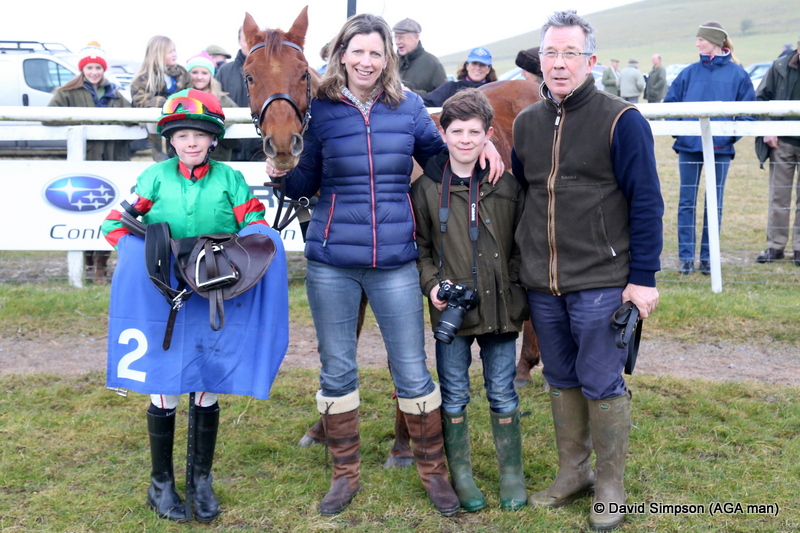 If you follow National Hunt racing (especially at Cheltenham) there is a familiar face on the right of this photo...