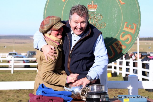 Whoops, watch that trophy!