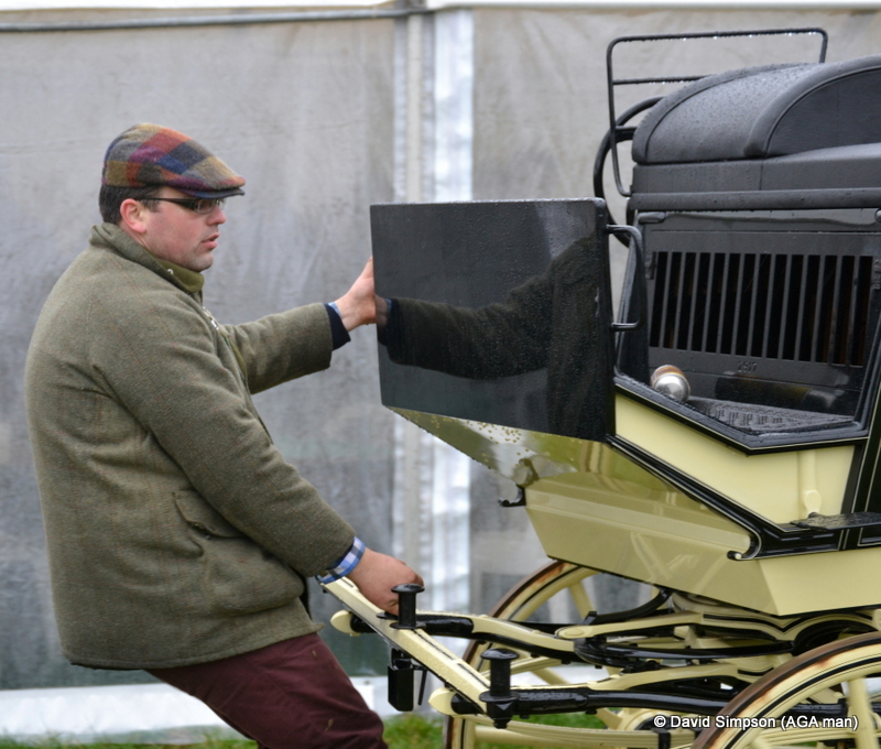 This beautiful carriage was due to be auctioned by Bonhams and we wanted to use it for some photos, however, the weather put paid to that!