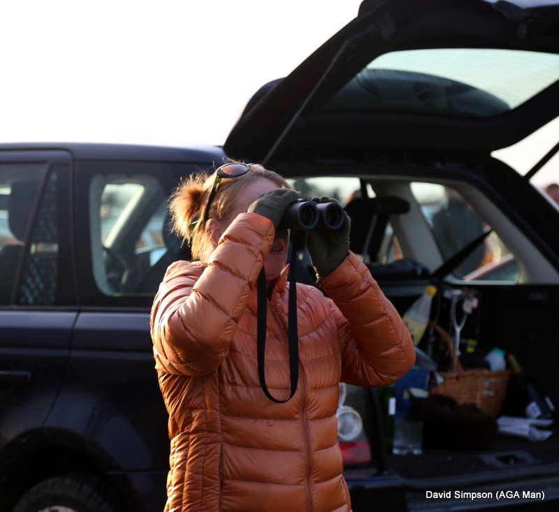This lady has been (and still is) very supportive since I took on the job of looking after the AGA sponsorship, although I have a feeling that I may be in for a telling off for using this photo!