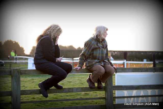 Julie Marles can't watch...