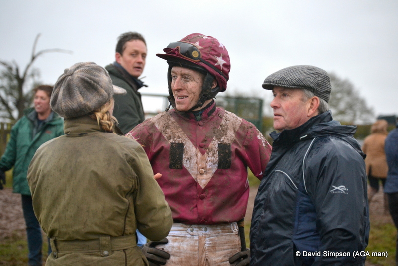 Believe it or not this is before the race!