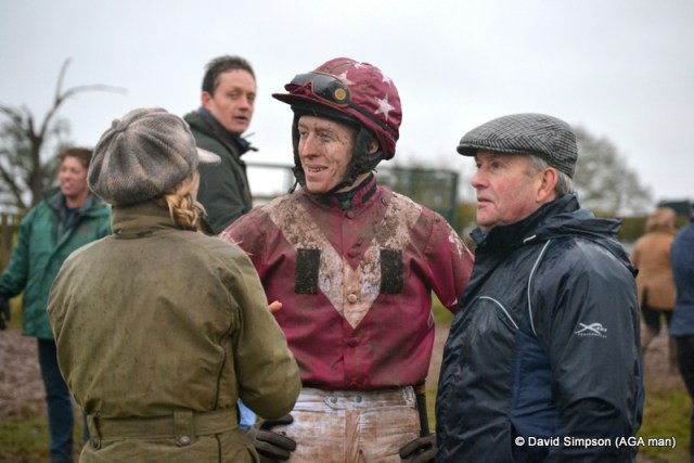 Believe it or not this is before the race!