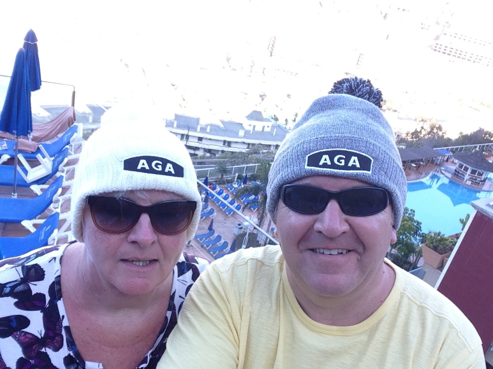 We didn't Go Pointing the following weekend, the AGA championship had a break and so did we, although we did take the AGA hats!