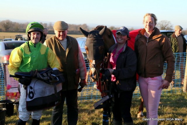 The Connolly's RED MILLS Intermediate was won by Full Trottle for Laura Thomas, Sam Painting did the steering
