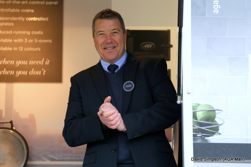 The set up at Hackwood is ideal for one of our AGA show trailers, a great opportunity to show of some of our products and for some of my colleagues to come pointing!