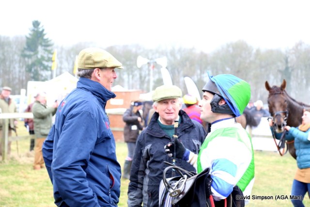 Big Al and James Tudor - Dante's Storm had just bagged the Bonhams Mens Open for the 2nd year running