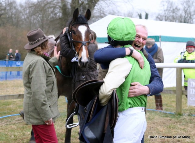 Fiasco has won the Open Maiden and Andrew Campbell is delighted