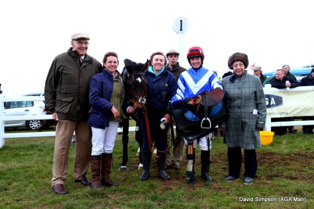A deserved win for Trueflyingcolours and Leanda Tickle - the In For A Penny Partnership were delighted!