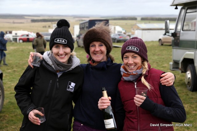 The champagne was flowing after another BTO award for Laura Horsfall and this photo made it into Been Pointing