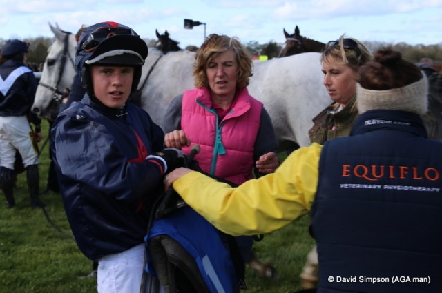 Gracie's brother, Jordan did the steering