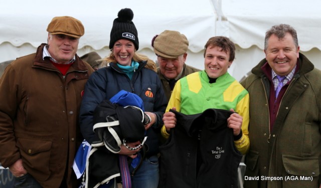 It was won by Credit Crunched (Tom Ellis) so Laura Thomas got an AGA hat!