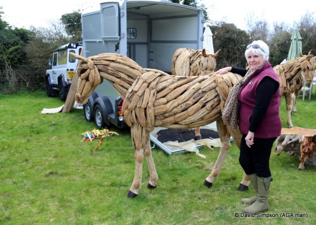 "I want a horse". "Here you go" said Mrs S!
