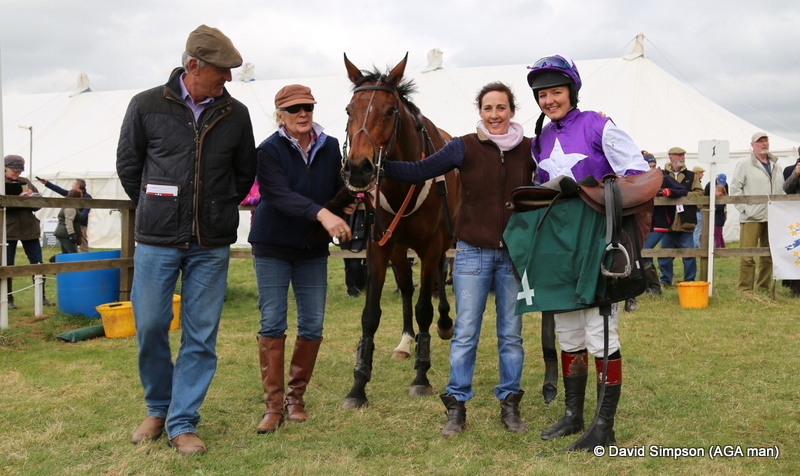 History Master has just won the Ladies Open for Jo Priest, with AGA champion, Hannah Lewis doing the steering