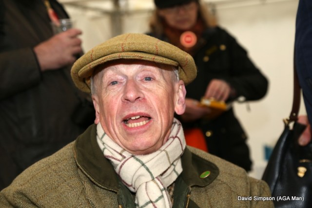 One of the best dressed men in pointing, Derek Freathy