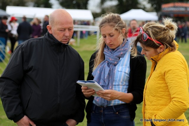 Bob, Sally and Alex study the form for the Intermediate