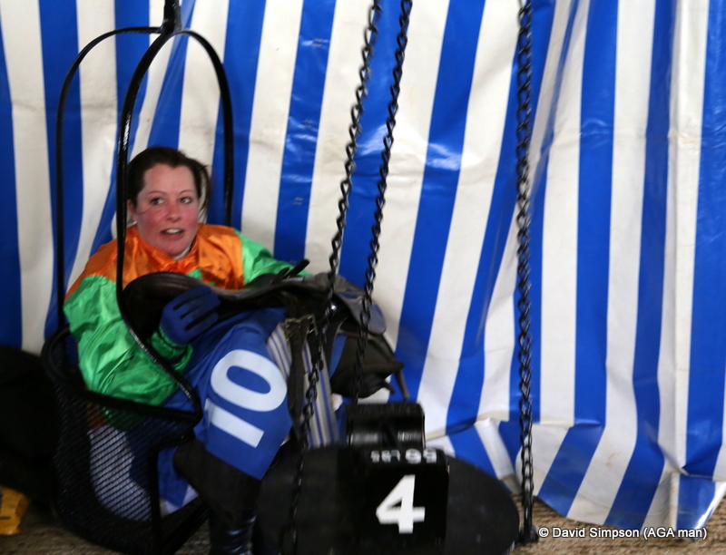 Whoops, someone forgot to put the weights on! It's slightly out of focus because I was laughing so much!