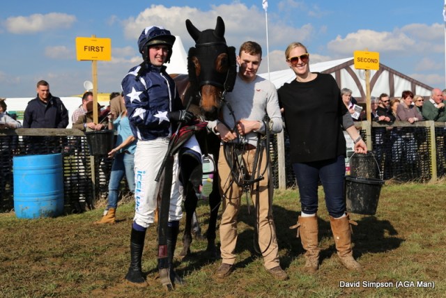 A short head victory in the Open Maiden was consolation for a neck defeat in the Restricted 