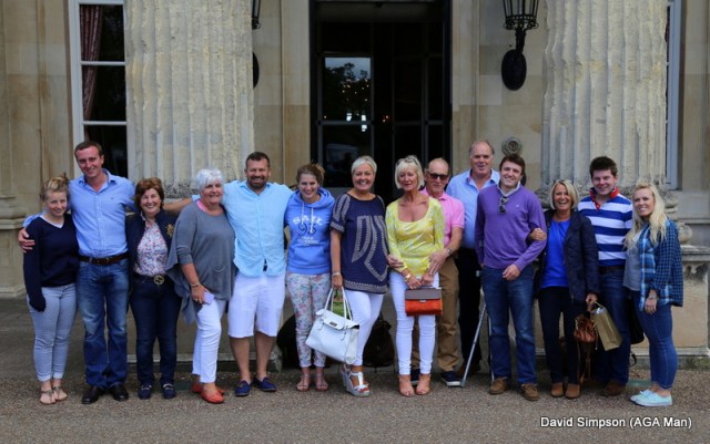 Team photo at Luton Hoo.
