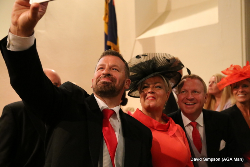 Time for a selfie while we wait for the rain to stop!