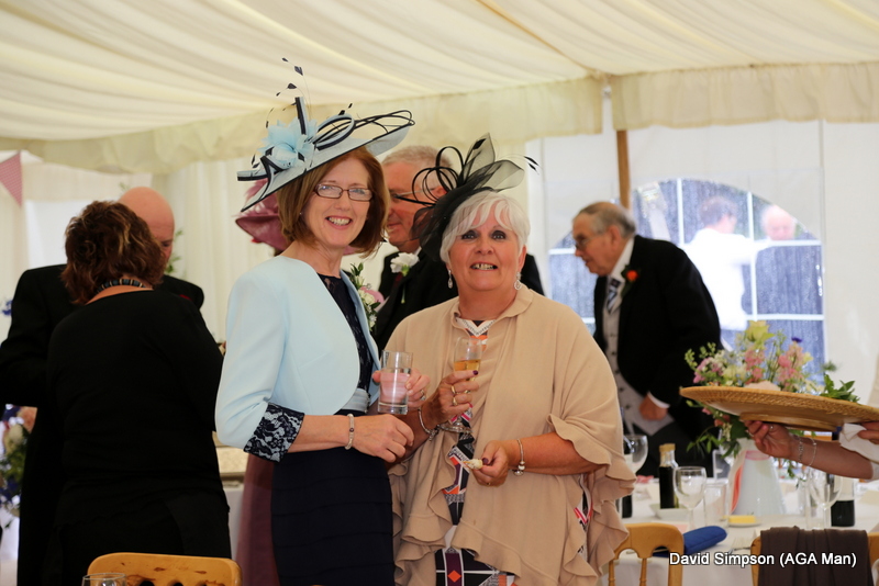 Mrs S with the beautiful mother of the bride, Joanna.