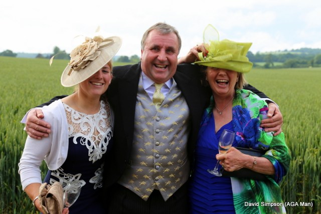 I do have another version of this pic where Valerie's hat isn't covering her eyes (but used this one because it's funny)